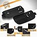 Premium Money Belt for Travel - RFID Blocking Hidden Wallet with Coil Cord Keychain