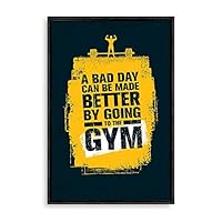 Framed Canvas Wall Art Sports Canvas Prints Home Artwork Decoration for Living Room,Bedroom - 16x24 inches
