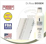 Dr ROSS Biogem Clinically Proven Hair Loss Shampoo 12oz. / SAFE & EFFECTIVE ! 100% Stopped Balding & 97% Noticed Increasing Hair Volume in Clinical Trials(12 weeks, 29 subjects) by an FDA-registered Lab in USA. No Minoxidil(drug), No Paraben. pH balanced revitalizing active organic formula. Made with organic plants extract.