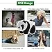 Halcent 130dB Safe Sound Personal Alarm Safety Keychain Mini Panda Safety Alarm SOS Panic Alarm with Location APP for Women Elderly Kids Night Workers