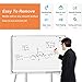 TOPtoper Self-Adhesive Whiteboard Sticker 78.7” × 17.7” Dry Erase Wall Decal Paper Whiteboard Surface for Kids, Office, Home and School (White, 17.7×78.7 Inch)