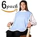 Careoutfit 6PK - Top of The Line Super Soft 100% Terry Cloth Adult Bib