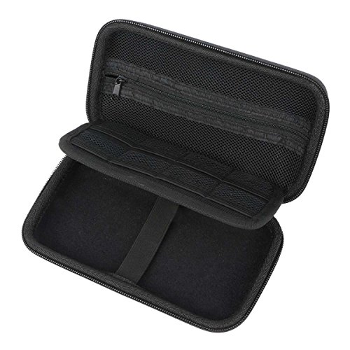 Khanka All-in-one Double Compartment Carry Travel Case Bag For Video Game Consoles NEW Nintendo 3DS XL /NEW 3DS LL / NEW 3DS/ DSi/DSi XL /DS - Black - Fits Wall charger and other accessories Khanka All-in-one Double Compartment Carry Travel Case Bag For Video Game Consoles NEW Nintendo 3DS XL /NEW 3DS LL / NEW 3DS/ DSi/DSi XL /DS - Black - Fits Wall charger and other accessories