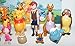 WINNIE THE POOH Disney Deluxe Party Favors Goody Bag Fillers Set of 12 Figures with Eeyore, Tigger, Piglet, Honey Pot, Owl, Rabbit and More!