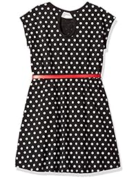 Disney - Vestido de Minnie Mouse para niña con cinturón