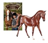 Breyer Canterwood Crest - Take The Reins Horse and Book Set