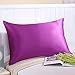 OOSILK 100% Mulberry Silk Pillowcase for Hair Queen 20in x 30in , Violet,Gift Wrap, 1pc