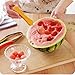 Melon Baller and Fruit Scoop 3 Piece Set Creative Stainless Steel Fruit Slicer Dig Pulp Separator
