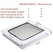NAPUPRO Large Cat Door | Small Dog Door | cat Flap for Windows | 4 Ways Locking (Size 9.2 x 2.2 x 10 inch) | Telescopic Frame | Weatherproof | Easy Installing | for Interior and Exterior Door