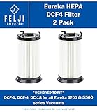 Felji 2 Pack HEPA Filter Replacement for Eureka DCF-1, DCF-4, DCF-18 Filters for All Eureka 4700 & 5500 Series vacuums - Compare to Eureka Part 62132, 63073, 61770, 3690, 28608-1