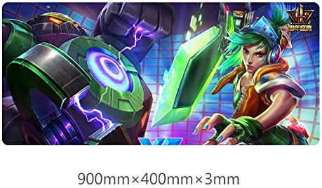 BEP Oversized Office Gaming Mouse Pad (400 X 900 X 3mm) LOL Riven Mouse Pad