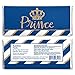 Big Dot of Happiness Royal Prince Charming - Candy Bar Wrapper Baby Shower or Birthday Party Favors - Set of 24