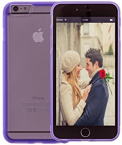 iPhone 6 Plus Case, Premium Slim Protective Cover Case with Screen Protector – Violet 905 - Pure Joy, Everlasting Love. See Yourself with It!