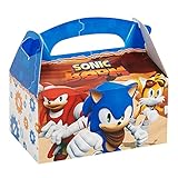 BirthdayExpress Sonic Boom Party Supplies - Empty Favor Boxes (4)