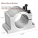 80mm CNC Spindle Motor Mount Bracket Clamp for 1.5kw 2.2kw CNC Engraving Milling Machine Spindle Clamp Bracket 3 Screws