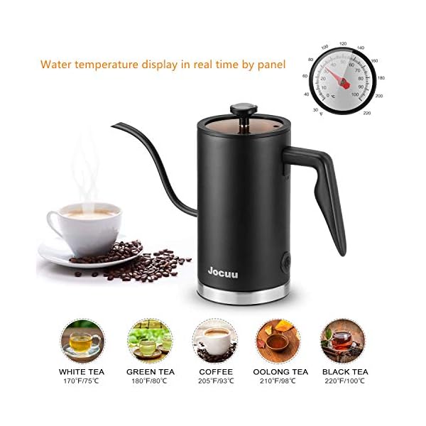 JOCUU Gooseneck Electric Kettle The Home Kitchen Store