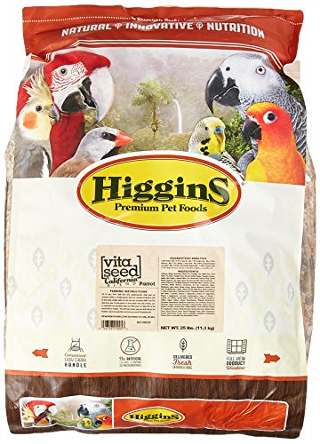 HIGGINS 466147 Vita California Blend Food for Birds, 25-Pound