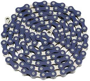 blue bike chain