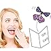 Rinhoo 7Pcs Magic Fairy Flying in the Book Butterfly Rubber Band Powered Wind Up Butterfly Toy Great Surprise Wedding Birthday Gift