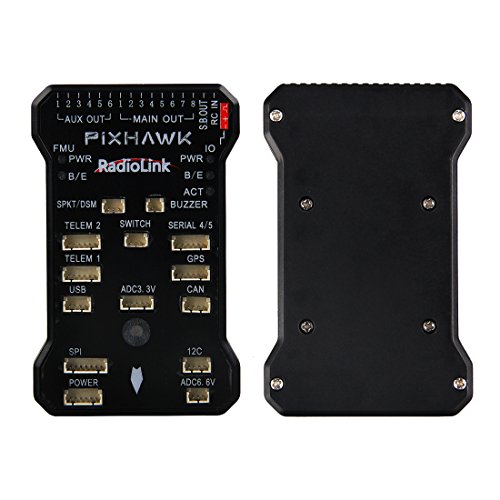 Radiolink Pixhawk PX4 32 Bit ARM Flight Controller + NEO-M8N GPS + Pixhawk Power Module for RC Multirotor Quad for RC Multirotor Quad with 4G Micro-SD