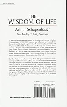The Wisdom Of Life Schopenhauer Arthur Amazon Sg Books