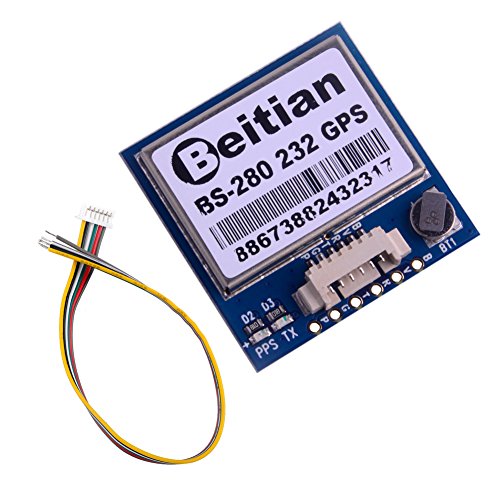 Beitian BS-280 GPS Module RS232 Level U-G7020-KT with Flash + GPS Antenna for Pixhawk APM Glonass BeiDou Geekstory