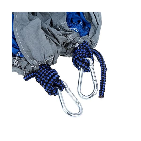 SysPodTM-Outdoor-Hammocks-Nylon-Strong-Leisure-Parachute-Hammock-Popular-Portable-Travel-Camping-Hammock-for-2-People-Camping-Mat