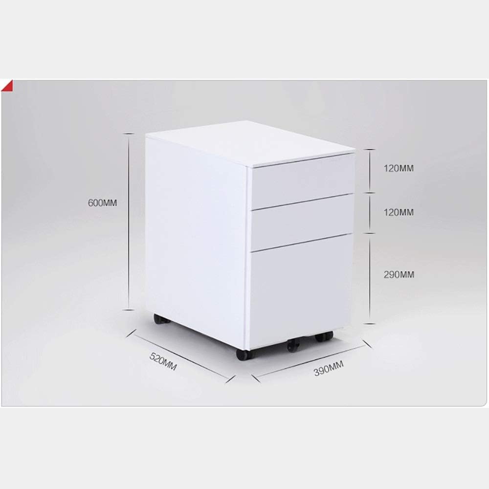 Archivos Verticales Archivo de diseño Moderno de 3 cajones de Metal