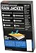 Paradox Mens Black Waterproof & Breathable Rain Jacket (Large, Black)