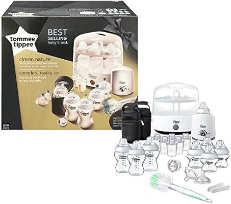 tommee tippee complete feeding set grey