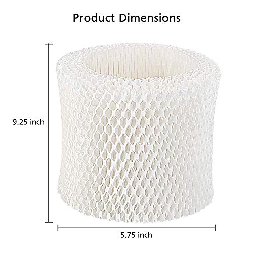 IOYIJOI Humidifier Filter for Honeywell HAC-504, HAC-504AW Series and Filter A, HCM-300, HCM-500, HCM-600, HCM-700, HCM-1000, HCM-2000 and Other Cool Mist Humidifiers (6 Pack)