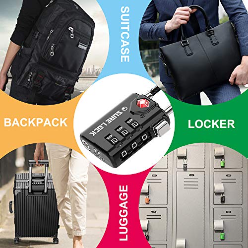 tsa compatible travel luggage locks