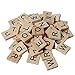 XADP 500PCS Wooded Letter Wood Pieces