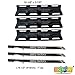 bbq factory Perfect Flame SGL2008A,SLG2007A,SLG2007B,SLG2007D Heat Plate Burner -3pack (Parts # 12411, 92071)