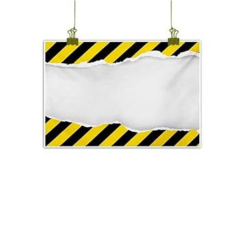 Amazon Com Homrkey Print Art Oil Painting Ripped Paper With