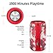 Bluetooth Speakers,MusiBaby Speaker,Outdoor, Portable,Waterproof,Wireless Speakers,Dual Pairing, Bluetooth 5.0,Loud Stereo,Booming Bass,1500 Mins Playtime for Home,Party,Camping(Red)thumb 1