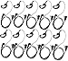 Lsgoodcare 2-Pin Advanced G Shape Police Earpiece Headset PTT with Mic Compatible for Motorola 2 Way Radio CP040 CP200 XTNi DTR VL50 Walkie Talkie Earphone -Pack of 10 primary