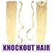 Human Hair Ponytail Extension Wrap 20” 100% Real Remy Premium Grade AAAAA 80 Grams Long Straight Human Hair Silky Soft by Knockout Hair (#613 Light Blonde)