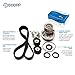 ECCPP TBK309 WP121-2004 CTBK-C015WP 90280463 TCKWP309 92063917 TS26309 ITM309 Timing Belt Water Pump Kit for 2004-2007 for Chevrolet Optra 2004-2008 for Suzuki Forenza 2005-2006 2008 for Suzuki Reno