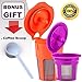K Carafe Reusable Coffee Filter and Refillable K Capsules by Breworo MG Coffee for Keurig 2.0 K300, K350, K400, K450, K460, K500, K550, K560 and 1.0 Brewers