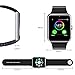 HATCHERHGGD MSRM Water Resistant Smart Watch Anti Lost and Handfree for Android 4.2 or above and Iphone 5s/6/6s/7/7s (Silver)