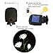 Homeleo Solar Powered Garden Flower Lights Outdoor, Waterproof Artificial Rose Decorative Lights for Christmas Garden Backyard Patio Pathway Front Yard Decoration- White