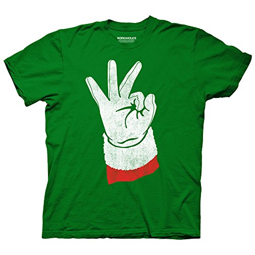 Workaholics: Santa Hand Tight Butthole Tee - Mens