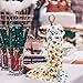 Boao 150 Pcs Dog Pet Paw Print Cellophane Bags Treat Gift Candy Cookie Bags with 150 Pieces Twist Ties for Dog Party Favor Decorations(Black)