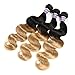Ombre Brazilian Hair Body Wave Bundles 3pcs, Ombre Brazilian Virgin Hair Human Hair Weave Two Tone Black to Blonde (T1B/27,10