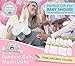 Brooklyn Bamboo 10x10-Inch Hypoallergenic Baby Wipes - Pink (Pack of 6)