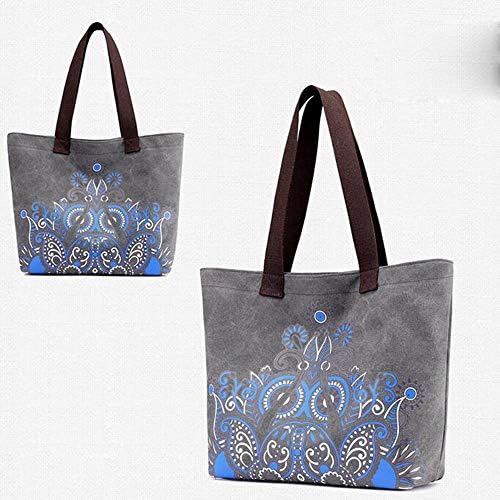 Mali Fashion Leisure Shoulder Bags Folk-Custom Retro Pattern Canvas Bag Wear Resistant Environmental Protection Charm Lady Bags