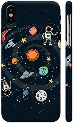 Colorpur Space Artwork On Apple iPhone X Case | Artist: Abhinav