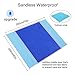 KUYOU Sand Proof Beach Blanket, Extra Large Beach Mat 82”79” Sand Free Water Resistant Beach Mat Includes 4 Stake, Ultra Portable for Beach, Picnic, Campingthumb 1