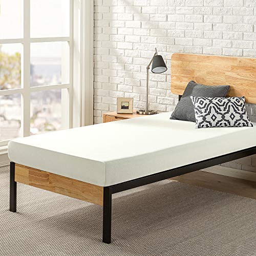 Zinus Memory Foam 6 Inch Green Tea Cot Size / RV Bunk / Guest Bed Replacement / 30" x 75" Mattress, Narrow Twin